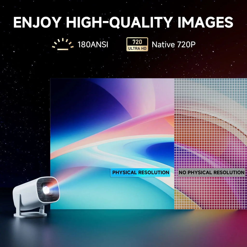 gen 2 hd projector  with better connectivity and sounds with auto keystone
